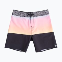 Billabong Fifty50 Panel Pro 17' pantaloni scurți de înot pentru copii negru și roz C2BS17BIP2-0558