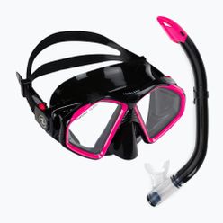 Aqualung Hawkeye Combo Snorkelling Kit Mască + Snorkel negru SC3970102