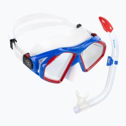 Set de scufundări Aqualung Hawkeye Combo mască + tub albastru-negru SC3974006