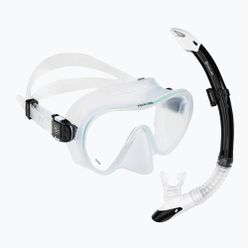 Aqualung Nabul Combo Mască + Snorkel Kit alb SC4180009
