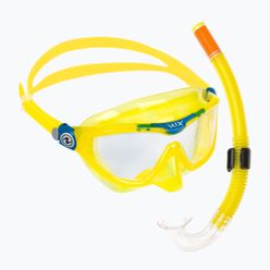 Aqualung Mix Kit de snorkel pentru copii Mască + Snorkel galben/albastru SC4250798