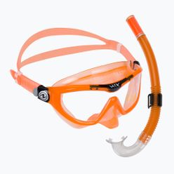 Aqualung Mix Kit Snorkel pentru copii Mască + Snorkel Orange SC4250801S