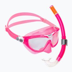 Aqualung Mix Kit Snorkel pentru copii Mască + Snorkel roz SC4250209