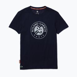 Tricou de tenis pentru bărbați Lacoste albastru TH0970