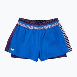 Pantaloni scurți de tenis pentru femei Lacoste albaștri GF9262