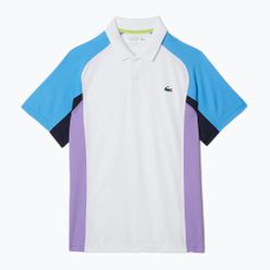 Tricou polo de tenis pentru bărbați Lacoste alb DH9265