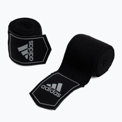 Bandaje de box pentru mâini Adidas, negru, ADIBP03