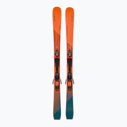 Schi alpin Elan Wingman 82 CTI Fusion + EMX 12 albastru-portocaliu ABBHBT21