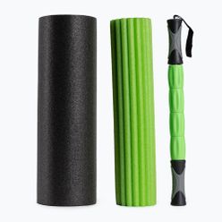 Rolă de masaj Schildkrot 3 in 1 Massage Roller, verde, 960039