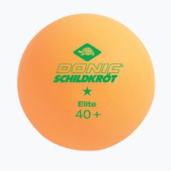 DONIC 1-Star Elite mingi de tenis de masă Mingea Poly ball 3 buc portocaliu 608318