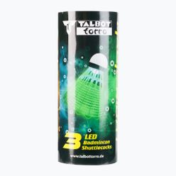 Talbot-Torro Federball Magic Night cu LED-uri pentru badminton 3 buc. 479123