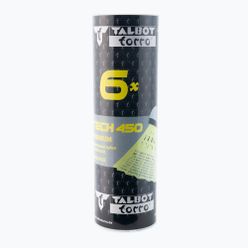 Talbot-Torro Tech 450 volane de badminton, Nylon Premium 6 buc. galben 469083