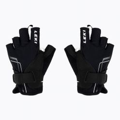 LEKI Nordic Breeze Shark Short Nordic Walking Gloves negru 649703301060