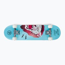 Skateboard clasic Playlife Lion albastru 880312