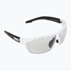 UVEX Sportstyle 706 V ochelari de soare pentru ciclism alb și negru S5320058201