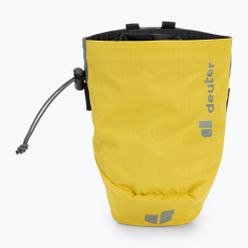 Geantă pentru cretă de alpinism Deuter Gravity Chalk Bag II, galben, 3391522