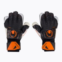 Mănuși de portar uhlsport Speed Contact Soft Flex Frame negru-albe 101126701