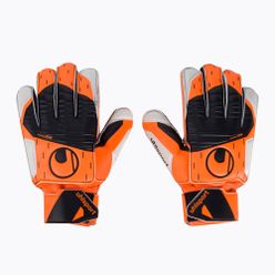 Mănuși de portar uhlsport Soft Resist+ Flex Frame portocaliu-albe 101127401