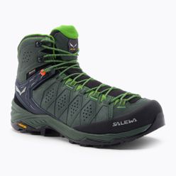 SALEWA Alp Trainer 2 Mid Gtx cizme de trekking pentru bărbați, verde 61382