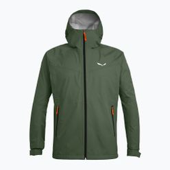 Jachetă de ploaie pentru bărbați Salewa Puez Aqua 3 PTX verde 24545