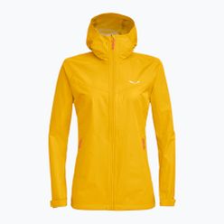 Jachetă de ploaie pentru femei Salewa Puez Aqua 3 PTX galben 24546