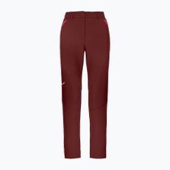 Salewa Dolomia pantaloni softshell pentru femei roșu 27936