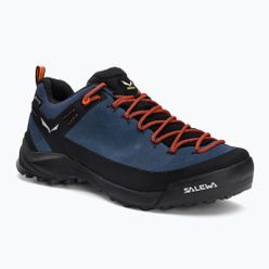 Salewa Wildfire Leather GTX pentru bărbați cizme de trekking albastru 00-000006141616