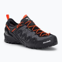 Pantof de abordare Wildfire Edge GTX pentru bărbați Salewa gri-negru 00-0000061375