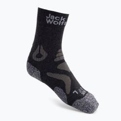 Jack Wolfskin Hiking Pro Classic Cut șosete de trekking gri închis 1904102_6320_357