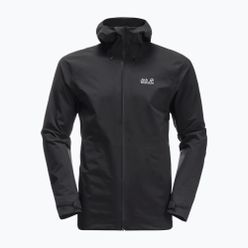 Jack Wolfskin jachetă de ploaie pentru bărbați Highest Peak negru 1115131_6000_002