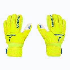 Reusch Attrakt Grip Grip Finger Support Mănuși de portar Junior galben 5272810
