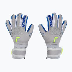 Mănuși de portar pentru copii Reusch Attrakt Freegel Silver Junior gri-albastru 5272235-6006