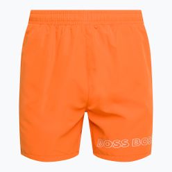 Pantaloni scurți de baie pentru bărbați Hugo Boss Dolphin portocaliu 50469300-829