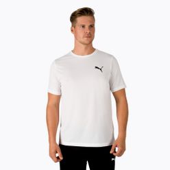 Tricou de antrenament pentru bărbați Puma Active Small Logo alb 586725