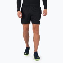 Pantaloni scurți de antrenament pentru bărbați PUMA Active Woven 5 negru 58672801