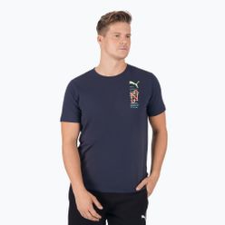 Puma Neymar Jr tricou de fotbal pentru bărbați 24/7 Graphic albastru marin 605814