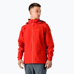 Jack Wolfskin Evandale jachetă de ploaie pentru bărbați roșu 1111131_2206_002