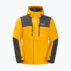 Jack Wolfskin jachetă de ploaie pentru bărbați Jasper galben 1115261_3802_002