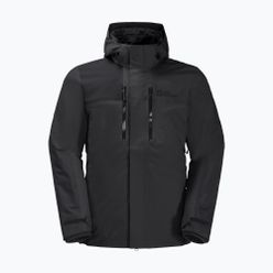 Jack Wolfskin jachetă de ploaie pentru bărbați Jasper negru 1115261_6000_006