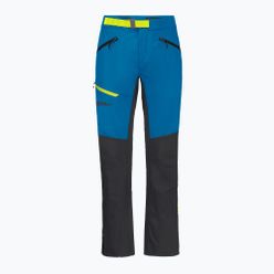 Pantaloni de schi Alpspitze albastru-negru pentru bărbați Jack Wolfskin 1507511