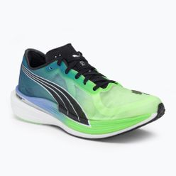 Pantofi de alergare pentru bărbați PUMA Deviate Nitro Elite 2 verde 377786 01