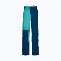 Pantaloni de schi pentru femei Ortovox 3L Ortler albastru 7061800006