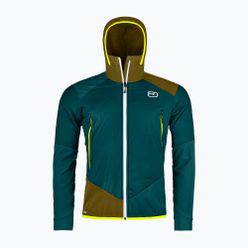 Jachetă pentru bărbați Ortovox Sw Col Becchei Hybrid skit jacket verde 6011300006