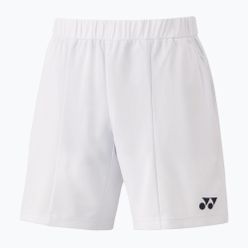 Pantaloni scurți de tenis pentru bărbați YONEX Knit alb CSM15131383W