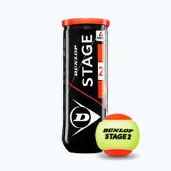 Mingi de tenis pentru copii Dunlop Stage 2 3 buc. portocaliu/galben 601339