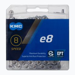 Lanț KMC e8 EPT e-Bike 122 verigi 8rz argintiu BE08SEP22