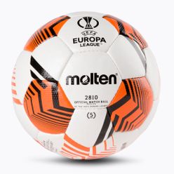 Fotbal Molten UEFA Europa League 2021/22 alb/portocaliu F5U2810-12