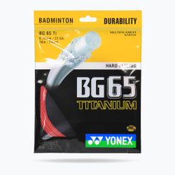 Coardă de badminton YONEX BG 65 Set alb
