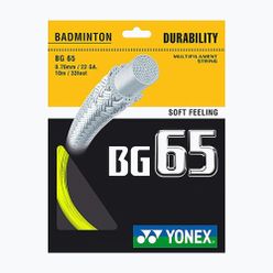 YONEX badminton coarda BG 65 Set galben