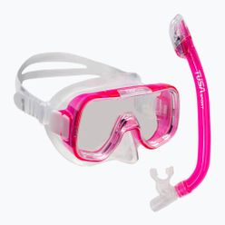 TUSA Baby Diving Set Mască de scufundare + Snorkel MINI-KLEIO roz UC-2022P